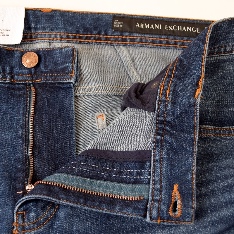 礭  ޡ˥ A/X ARMANI EXCHANGE ǥ˥ѥ  ѥ 桼ɲù ᡼ ˡ ȥå SKINNY 38 40