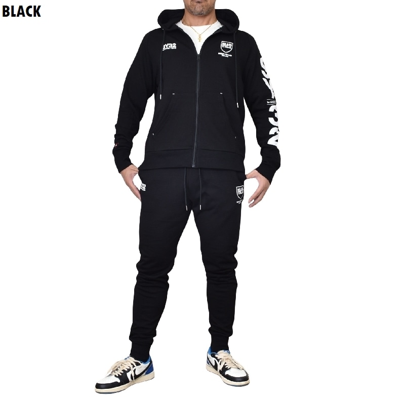 【SY32 SWEET YEARS】メンズ フルジップジャケットXLブラック 大きいサイズ メンズ SY32 by SWEET YEARS スウィートイヤーズ