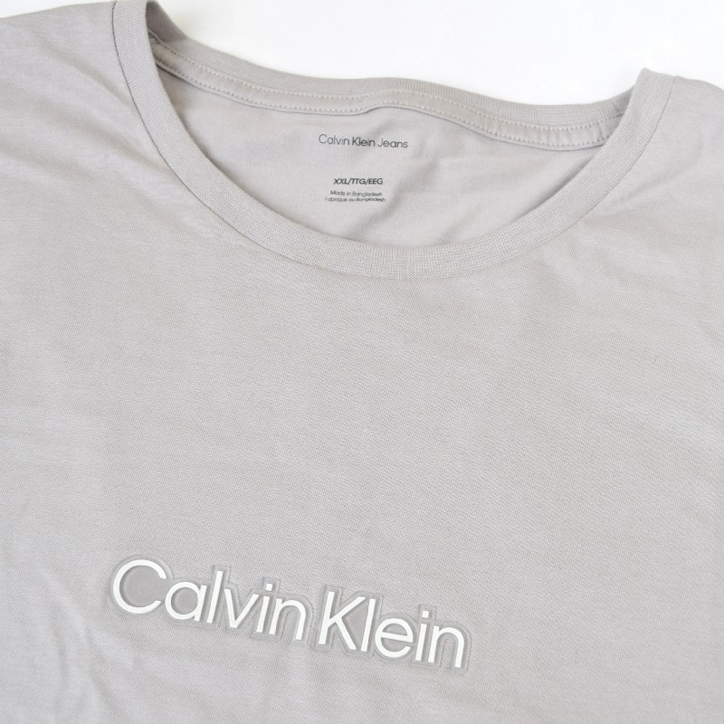 礭  CK Х󥯥饤 Calvin Klein 롼ͥå Ⱦµԥ Сץȥ XXL