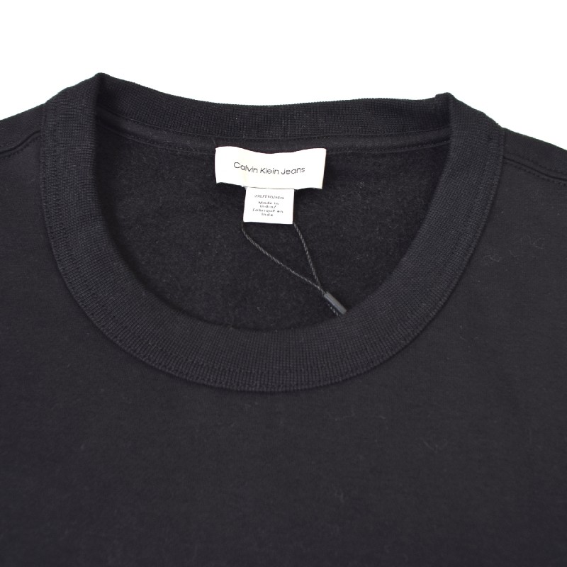 �礭�������� ��� CK ����Х󥯥饤�󥸡��� Calvin Klein Jeans �٥�٥å� cK���� �ɽ� ΢���� ���롼�ͥå� �������åȥ���� �ȥ졼�ʡ� XXL