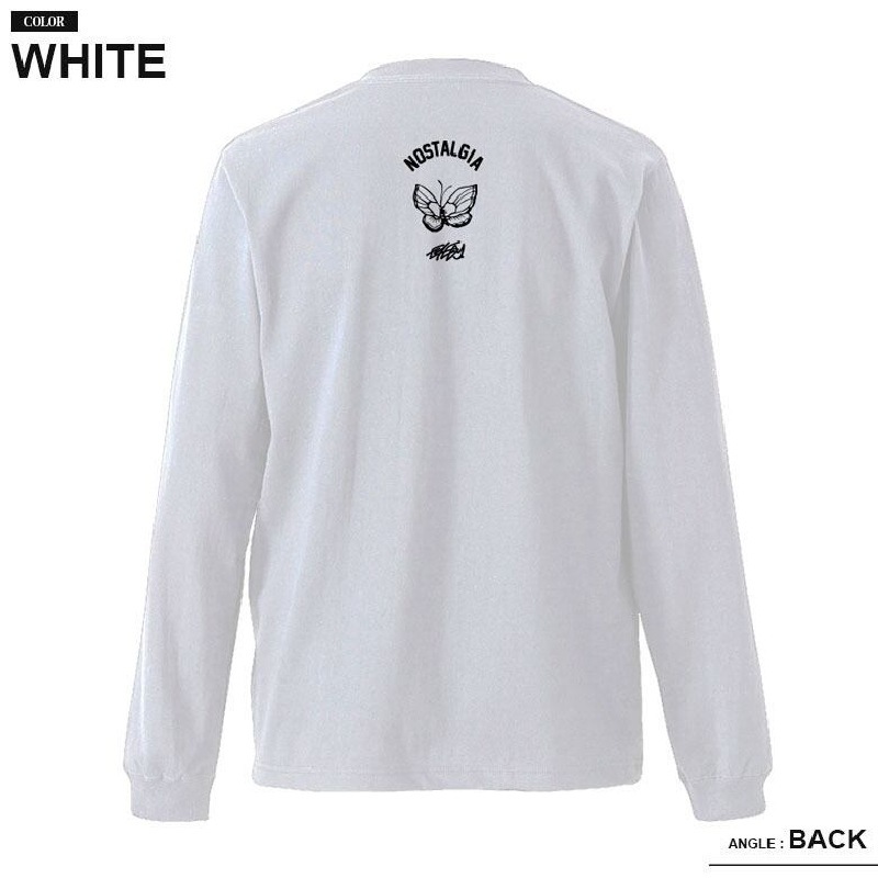 �礭�������� ��� EYEDY �����ǥ��� NOSTALGIA ����� Ĺµ�ԥ���� �� �֥�å� �� �ۥ磻�� XXL XXXL