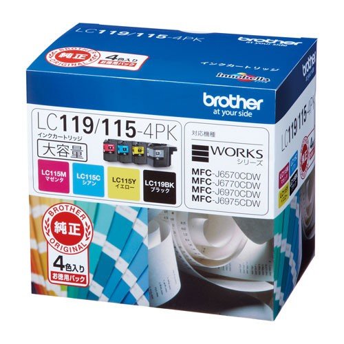 LC119/115-4PK [4�F�p�b�N]