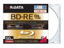 【新品】RIDATA BD-RE260PW 2X.5P SC A [BD-RE DL 2倍速 5枚組]