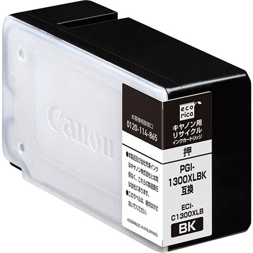 ECI-C1300XLB [�L���m���p PGI-1300XLBK �u���b�N]
