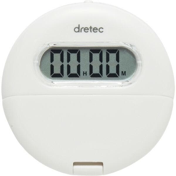 �N���b�v�t�o�C�u�^�C�}�[ T-558WT [�z���C�g]