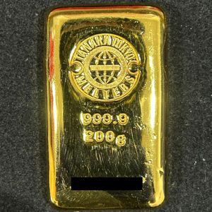 純金 インゴット 24金 田中貴金属 200g K24 ゴールド バー 延べ棒