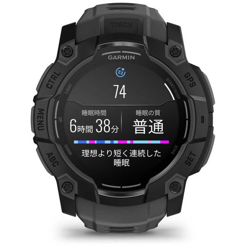 新品】Instinct 3 AMOLED 50mm 010-03020-30 [Black] | スマートフォン 
