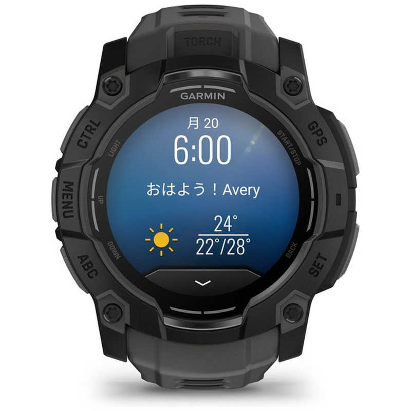 新品】Instinct 3 AMOLED 50mm 010-03020-30 [Black] | スマートフォン 