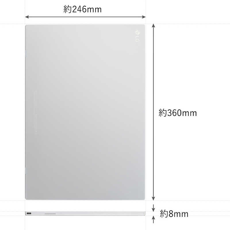 G】【新品】LG gram +view 16MR70 [16インチ] | パソコン周辺