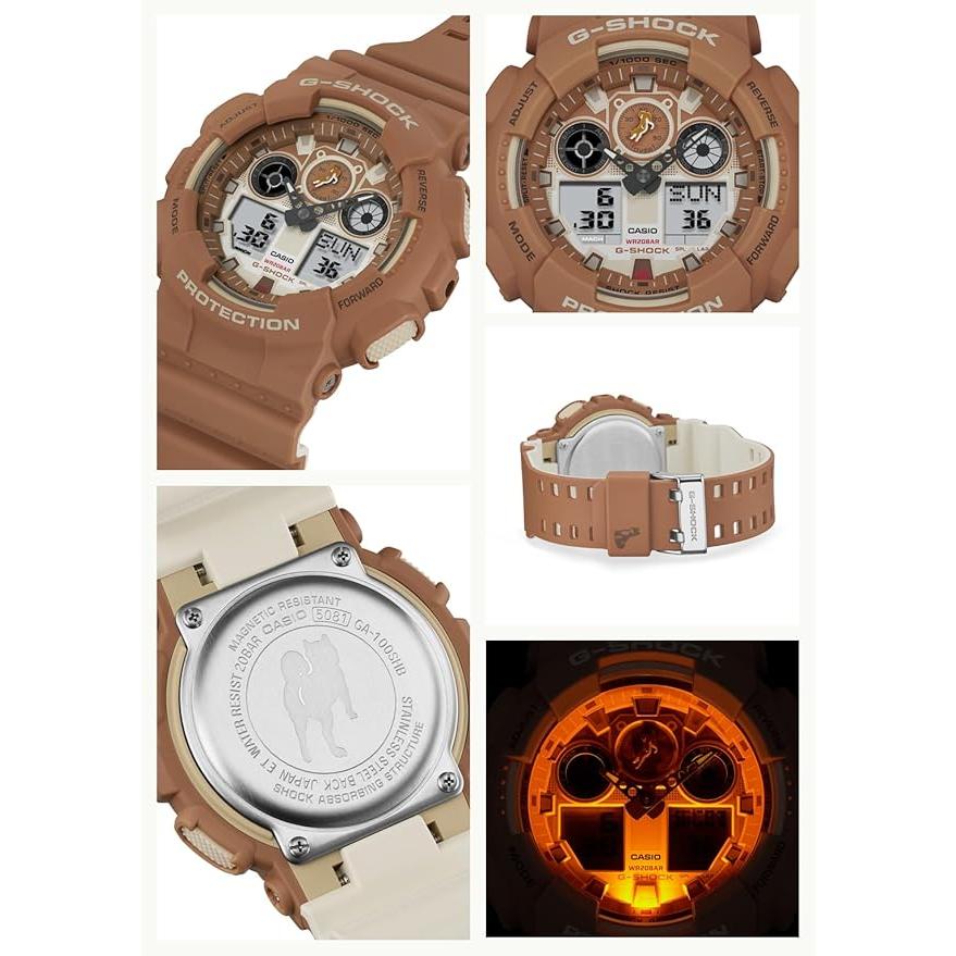 G-SHOCK GA-100SHB-5AJR 腕時計 GA-100SHB-5AJR | CASIO
