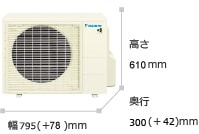 DAIKIN������������˼ǽ��4.0kW���֥ե��륿����ư���ݽ��׵�ǽ��ܡ�����˼ ��������CX���꡼�� S40XTCXP /��������ʬAC��������