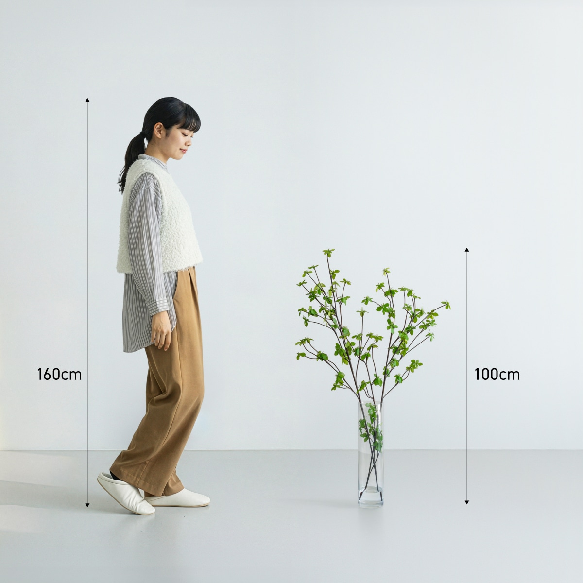 ドウダンツツジ ウォーター H100cm（ポット付き）｜フェイクグリーン