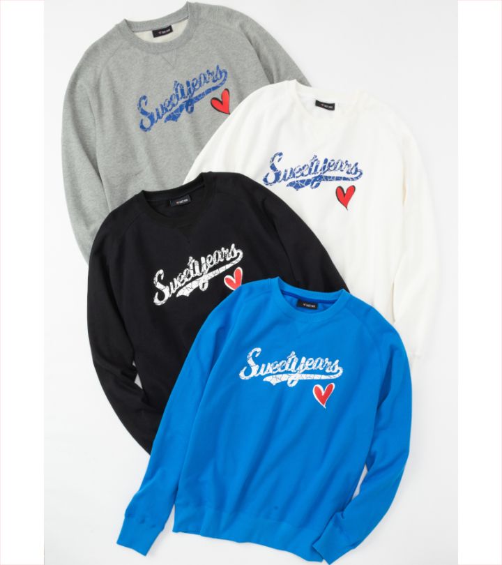 【SWEET YEARS】スウェット クルーネック/15804SY