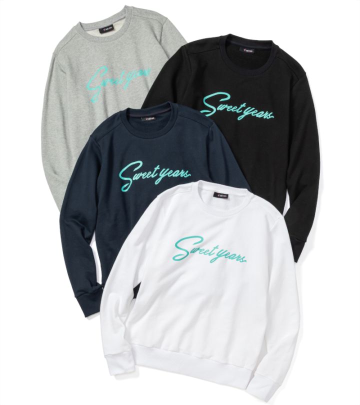 【SWEET YEARS】スウェット クルーネック/16201SY