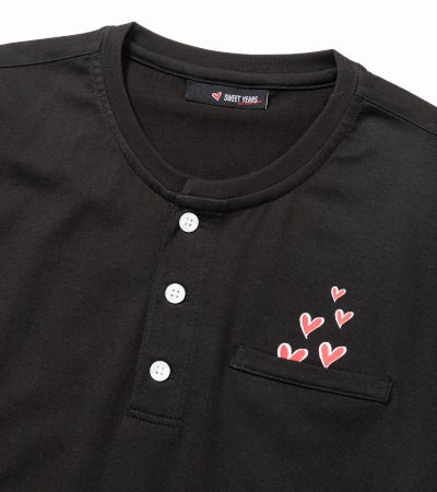 【SWEET YEARS】 ヘンリーネックTシャツ /14610SY