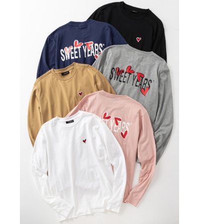 【SWEET YEARS】 Tシャツ ロングスリーブ ビッグシルエット /15811SY