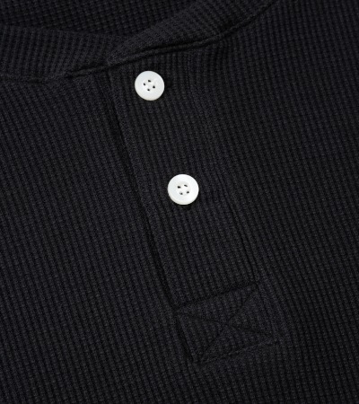 【SWEET YEARS】 ヘンリーネック ワッフルTシャツ ロングスリーブ ビッグシルエット /15812SY