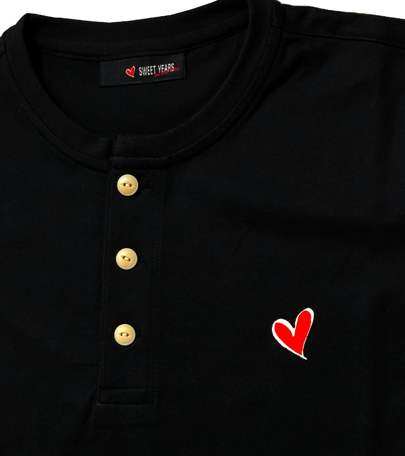 【SWEET YEARS】 ヘンリーネックTシャツ /10067SY