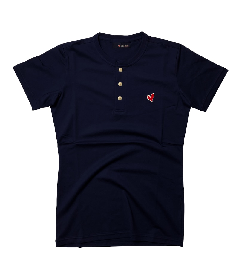 【SWEET YEARS】 ヘンリーネックTシャツ /10067SY