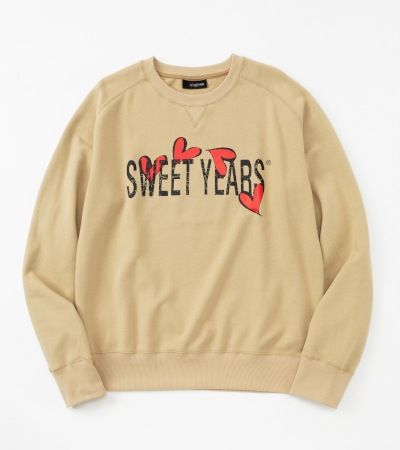 【SWEET YEARS】スウェット クルーネック/15805SY