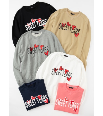 【SWEET YEARS】スウェット クルーネック/15805SY