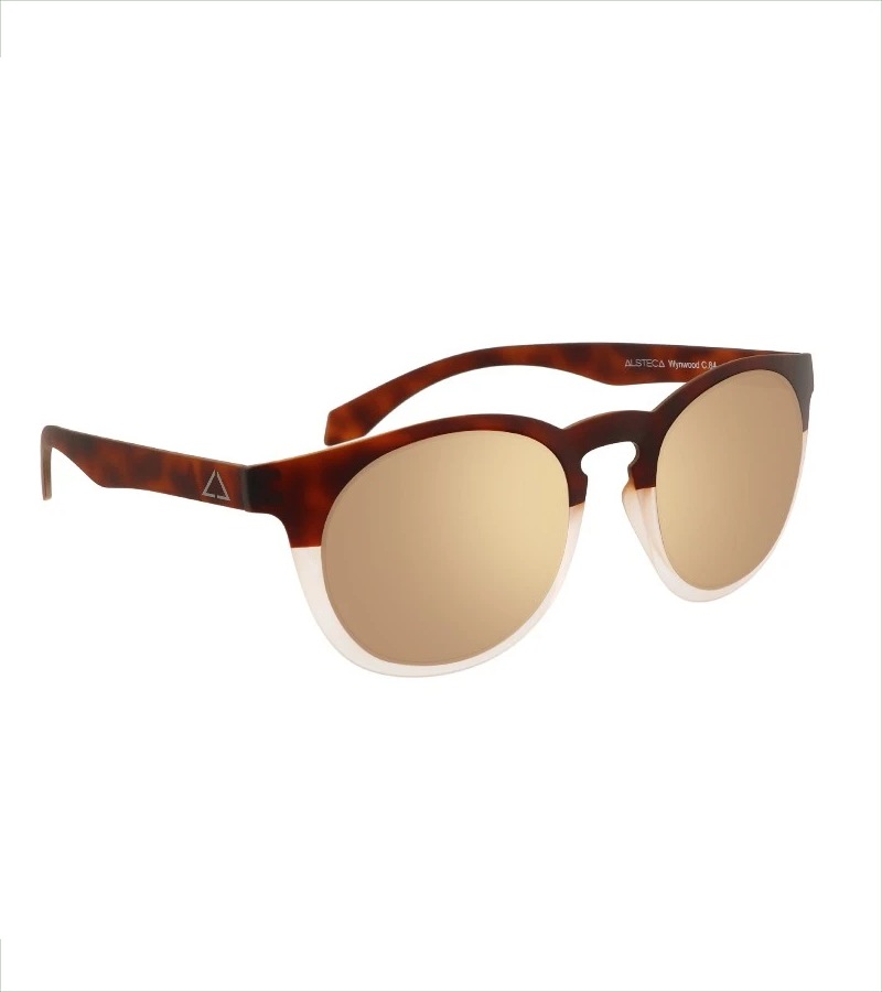 【ALSTECA】 Havana-Transparent×Gold Mirror/WYNWOOD C84