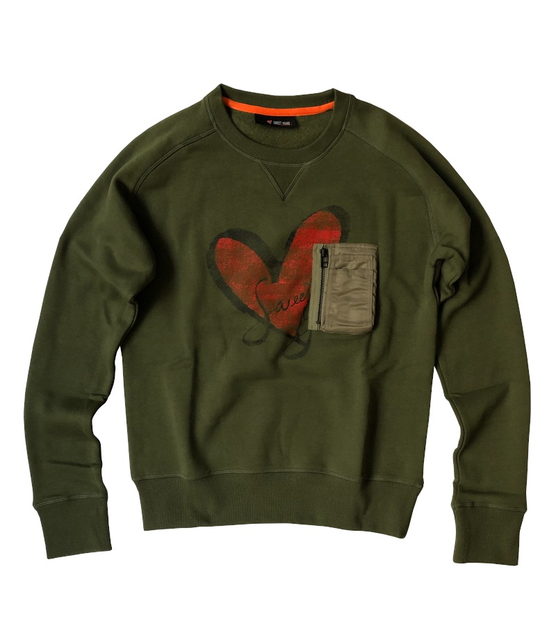 【SWEET YEARS】スウェット クルーネック/12687SY