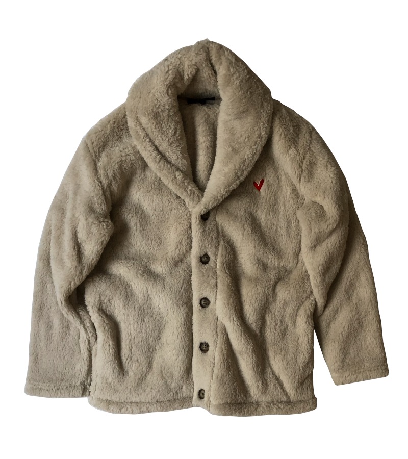 【SWEET YEARS】 ボアフリース ショールカーディガン/12701SY