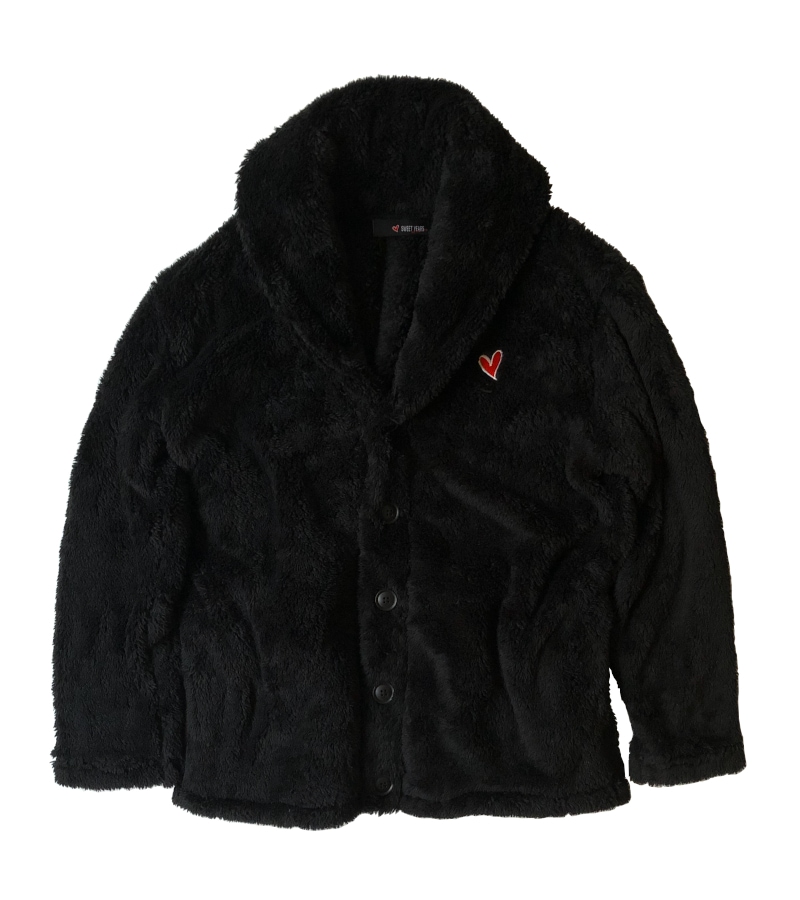 【SWEET YEARS】 ボアフリース ショールカーディガン/12701SY