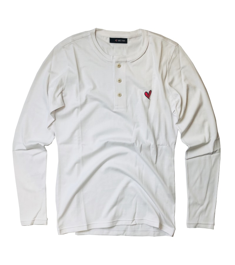 【SWEET YEARS】 ヘンリーネックTシャツ　ロングスリーブ/10605SY