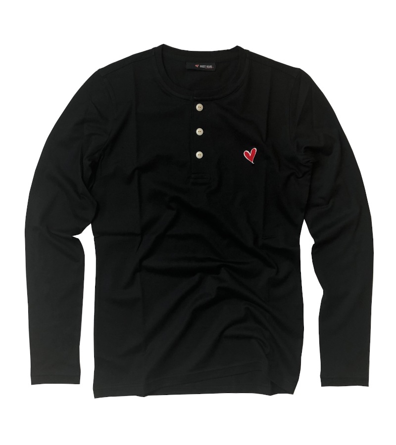 【SWEET YEARS】 ヘンリーネックTシャツ　ロングスリーブ/10605SY