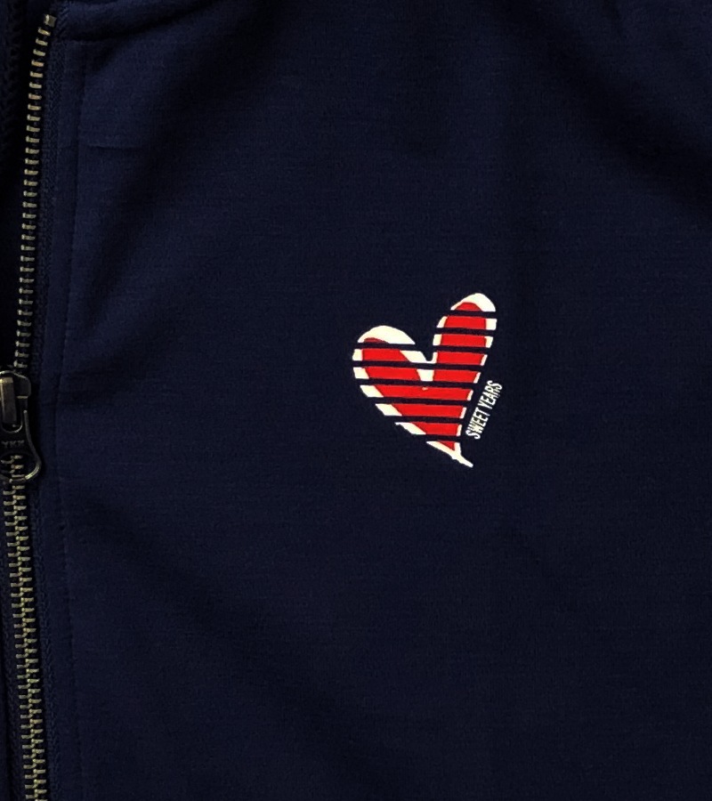 【SWEET YEARS】スウェット ジップパーカー/11072SY