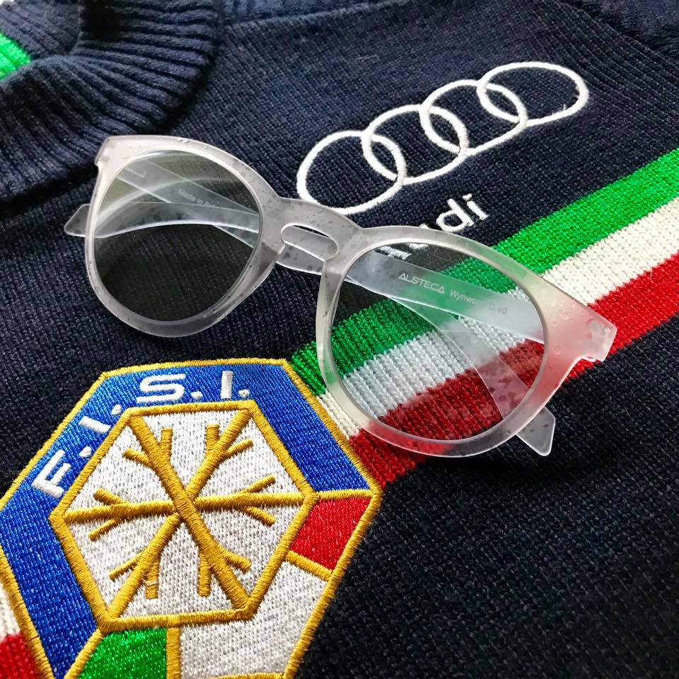 【ALSTECA】 Transparent×Silver Mirror/WYNWOOD C40