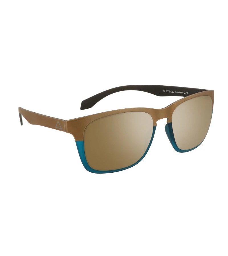 【ALSTECA】 Bronze-Petrol Blue×Gold Mirror/OVERTOWN C73