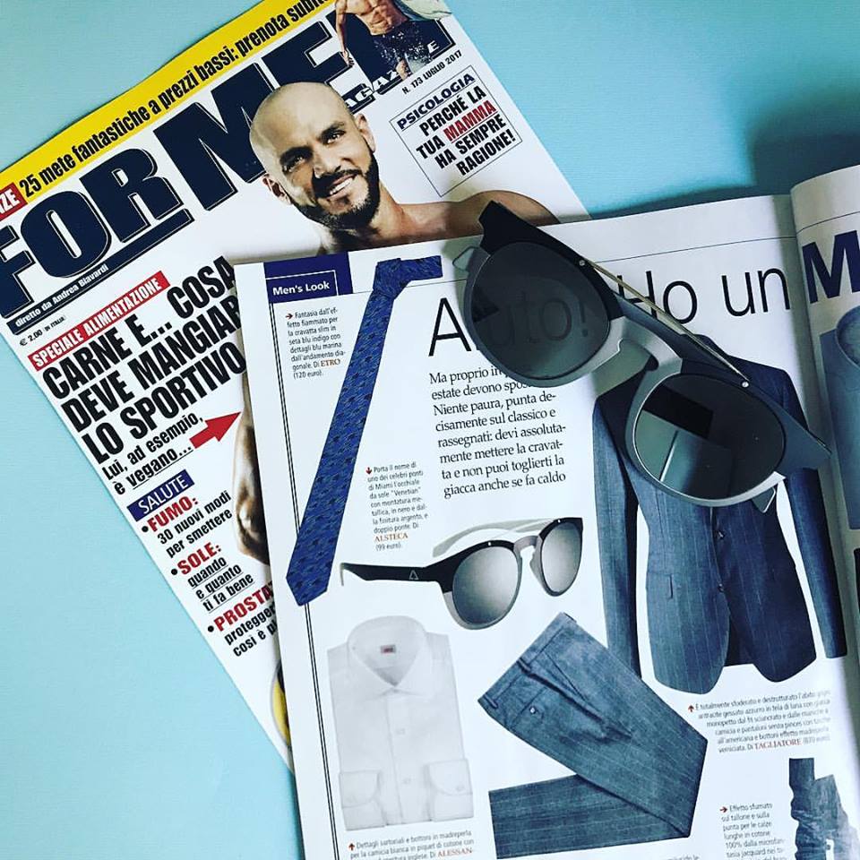 【ALSTECA】 Black-Silver×Dark Grey Mirror/VENETIAN C01