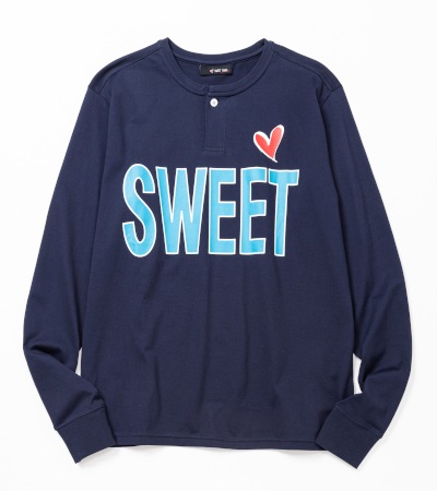 【SWEET YEARS】 ヘンリーネックTシャツ ロングスリーブ/14805SY
