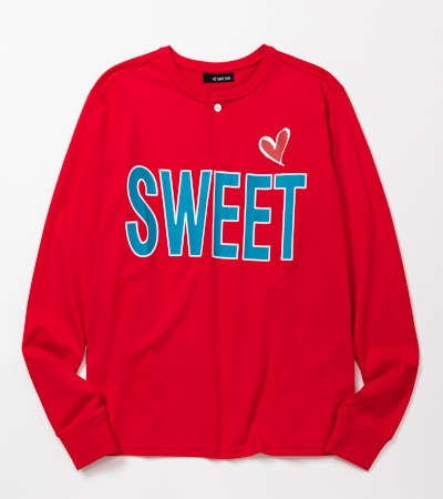【SWEET YEARS】 ヘンリーネックTシャツ ロングスリーブ/14805SY