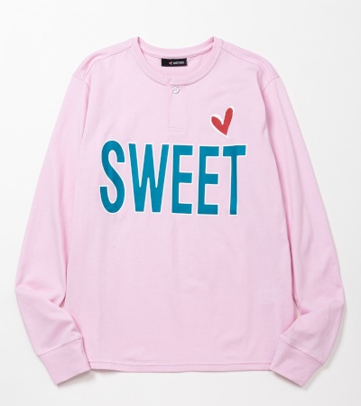 【SWEET YEARS】 ヘンリーネックTシャツ ロングスリーブ/14805SY