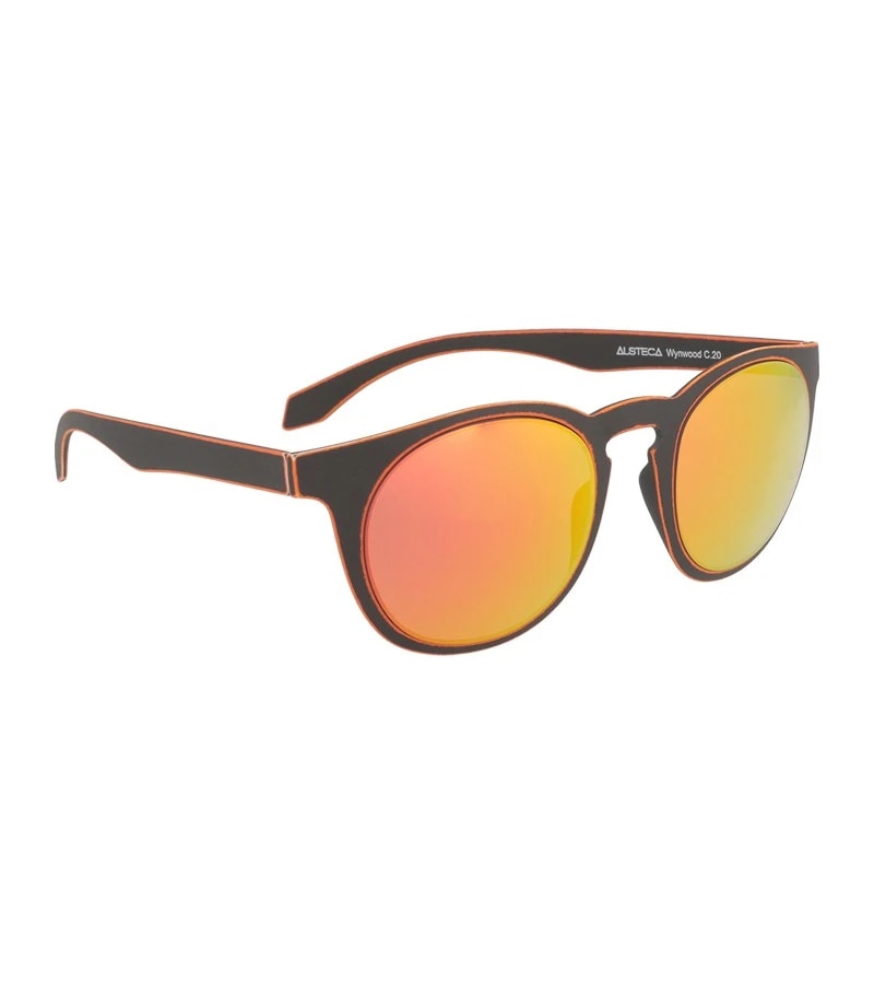 【ALSTECA】 Black×Orange Mirror/WYNWOOD C20