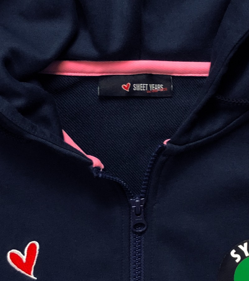 【SWEET YEARS】スウェット ジップパーカー/11614SY