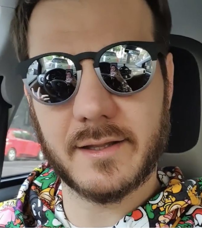 【ALSTECA】 Black-Silver×Dark Grey Mirror/WYNWOOD C71