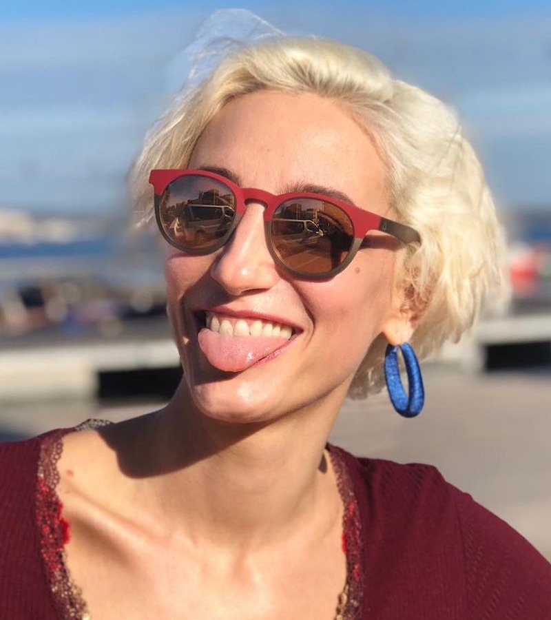 【ALSTECA】 Marsala-Bronze×Gold Mirror/WYNWOOD C72