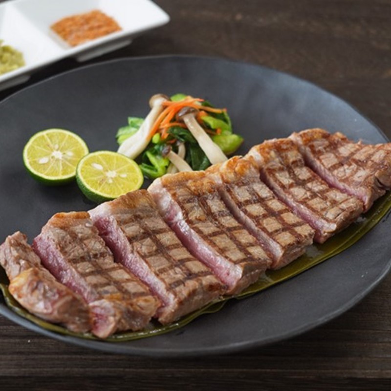 【送料込】焼けてる昆布〆サーロインステーキ４袋