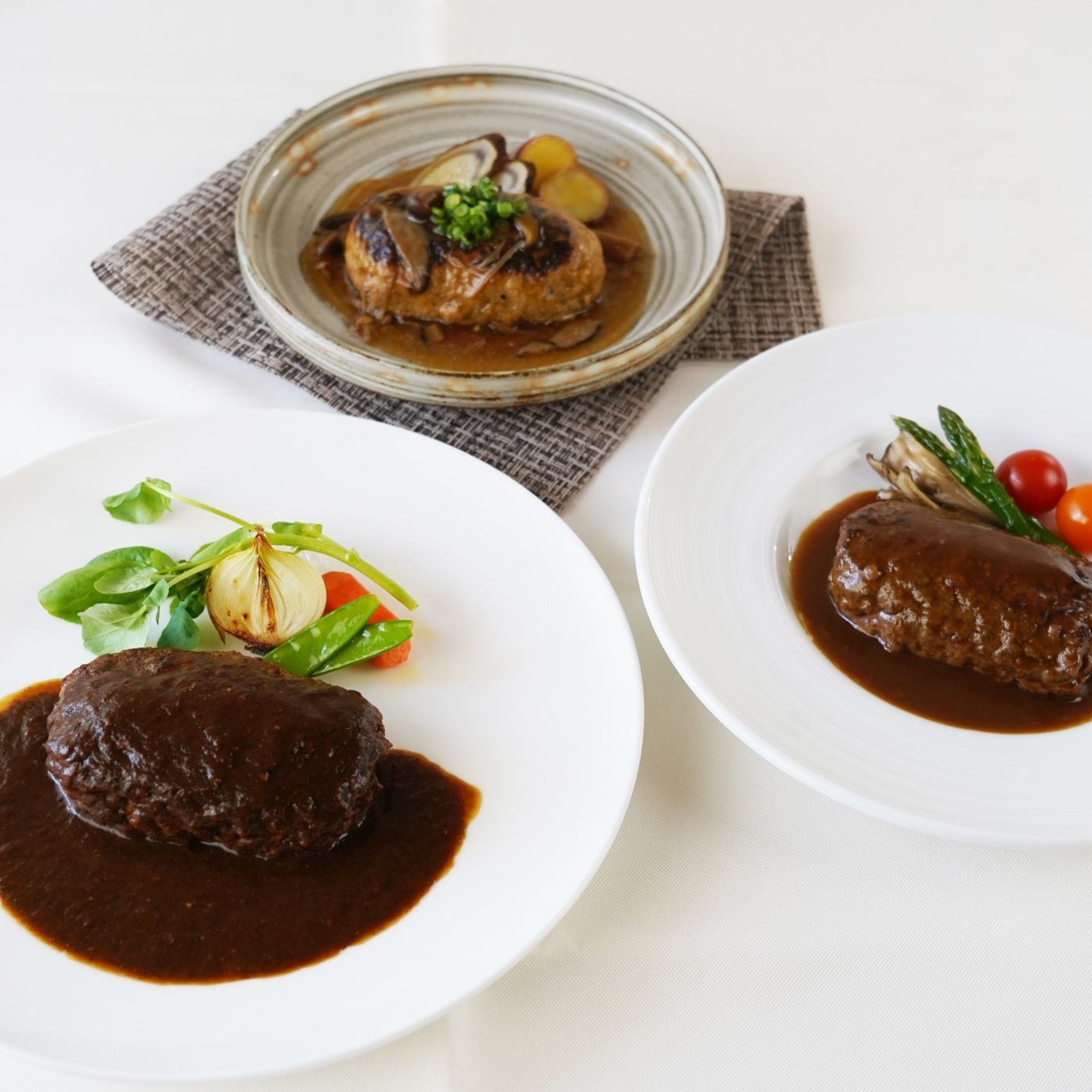 【送料込】名店グルメハンバーグ詰合せ３種