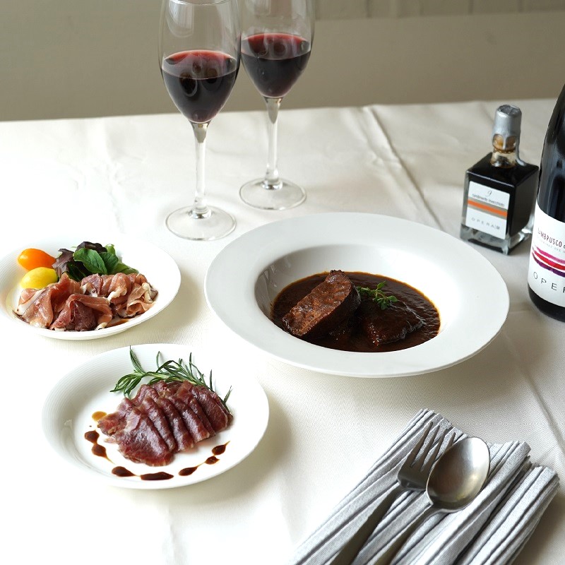 【送料込】＜OPERA02＞ランブルスコと肉グルメ