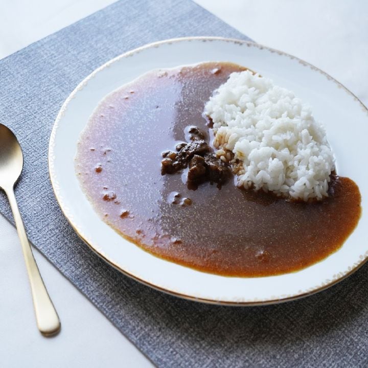 【送料込】＜御室＞黒毛和牛欧風カレー180g 6袋