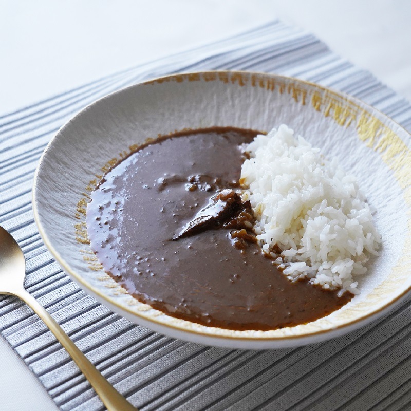 【送料込】＜颯香亭＞黒毛和牛ビーフカレー180g 6袋