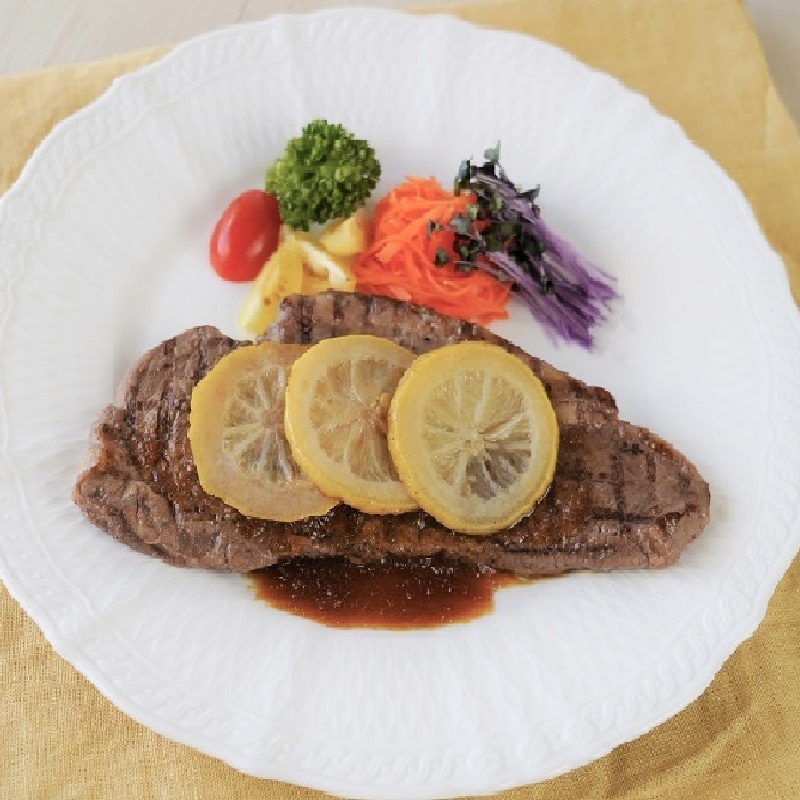 【送料込】<デリシャエール>焼けてるサーロインレモンステーキ150g 2袋