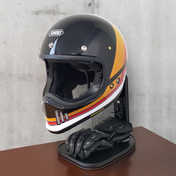 ヘルメットスタンド 国産オーダーメイド カラー・モール選択可能