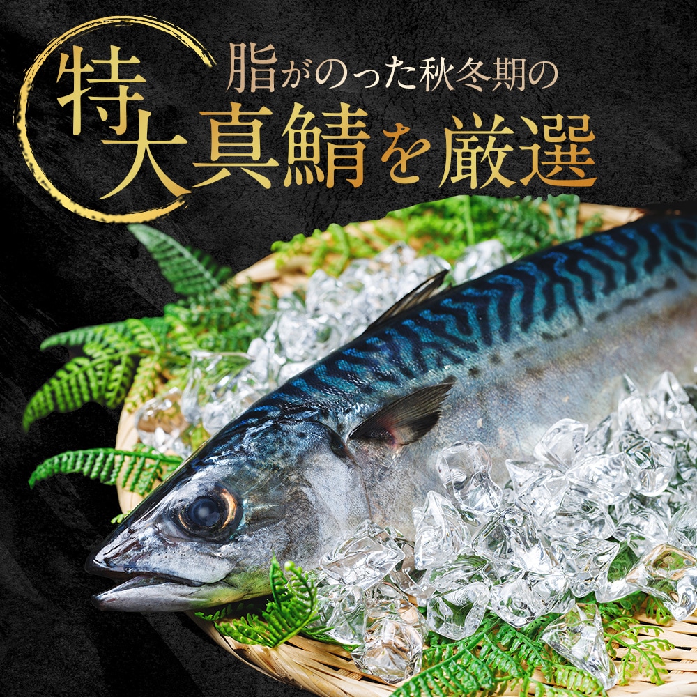特大5Lサイズ／ 八戸伝承 旨味しめさば 超極上 約220g | しめさば